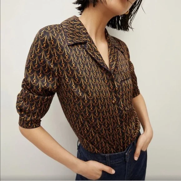 NWT Veronica Beard Adele Top - Picture 1 of 10